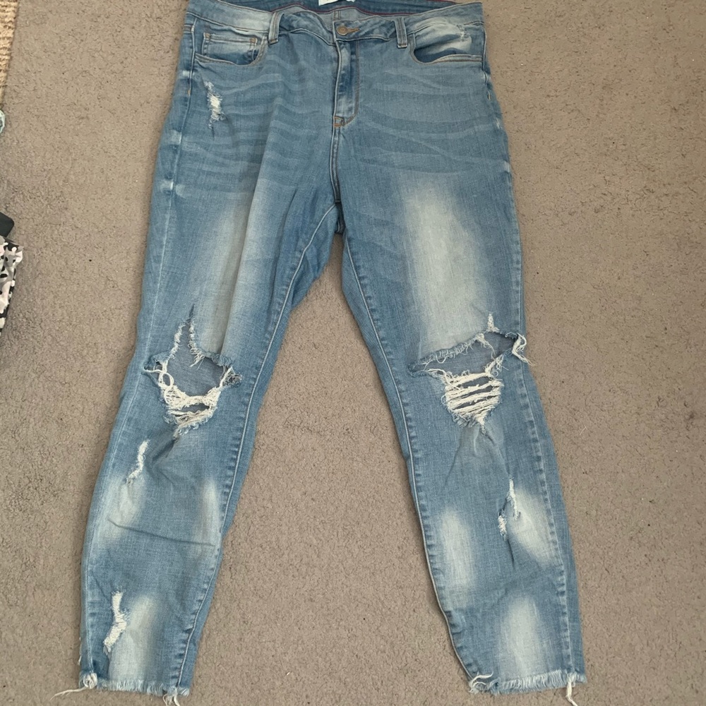 Ms. Cello Distressed Jeans